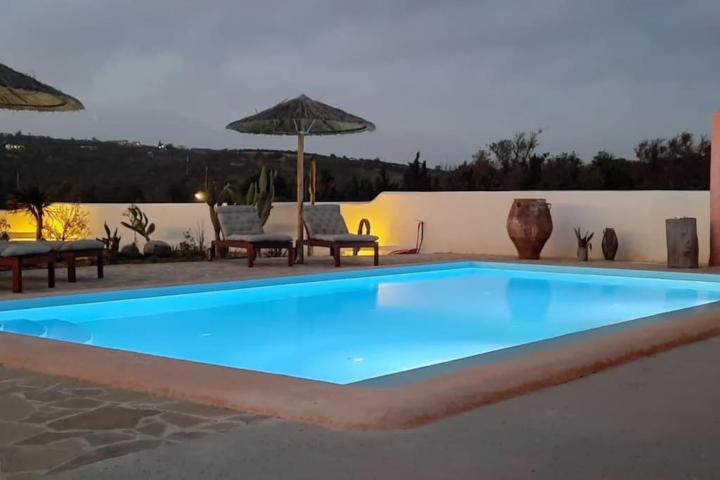 Villa Louloudia Stylish Luxury Villa With Private Pool Pitsidia Exteriér fotografie