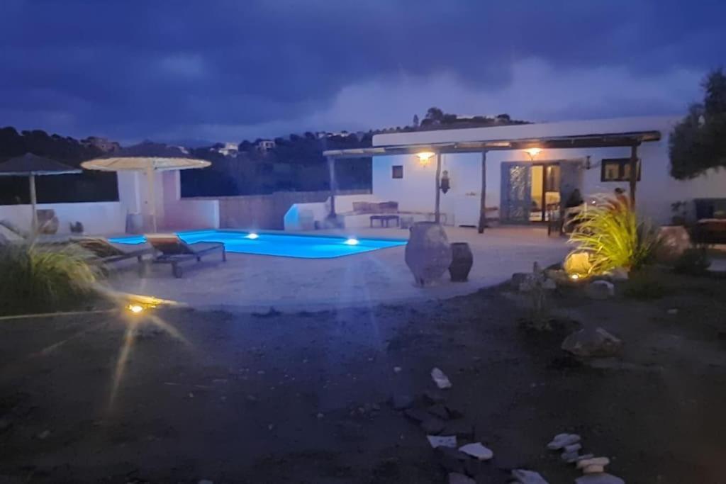 Villa Louloudia Stylish Luxury Villa With Private Pool Pitsidia Exteriér fotografie